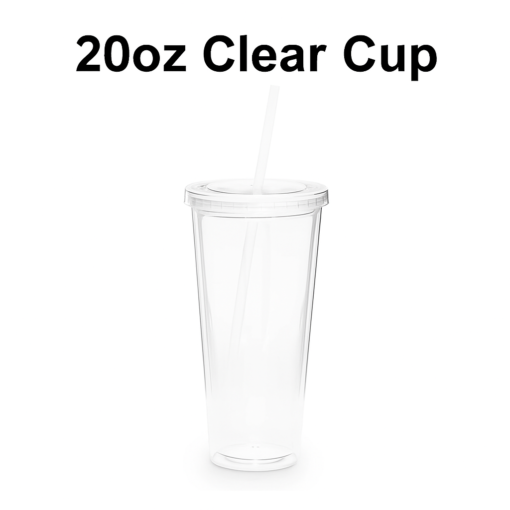 A. Clear 20oz Tumbler