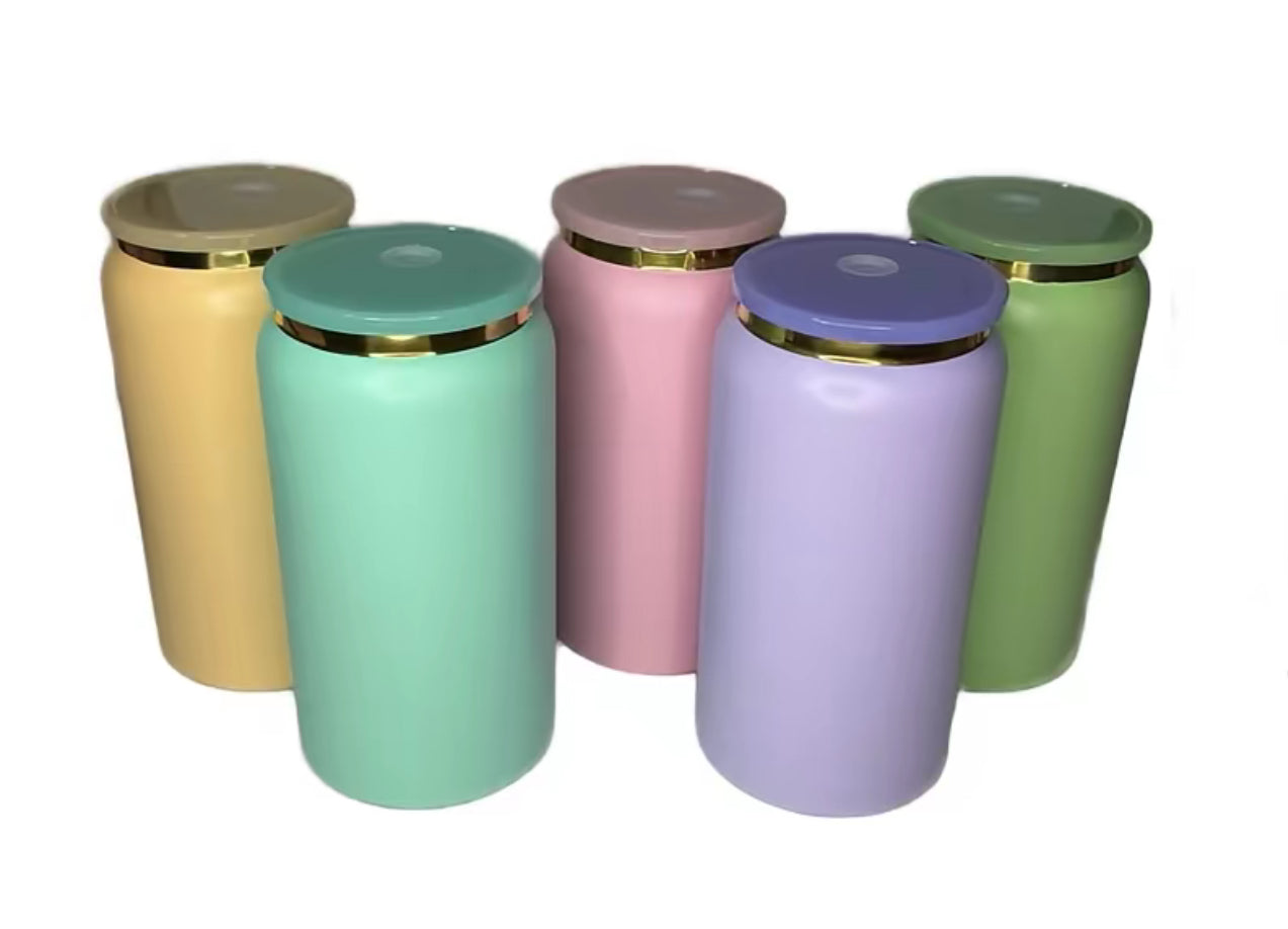 A. Colorful Solid Stainless Steel Tumbler
