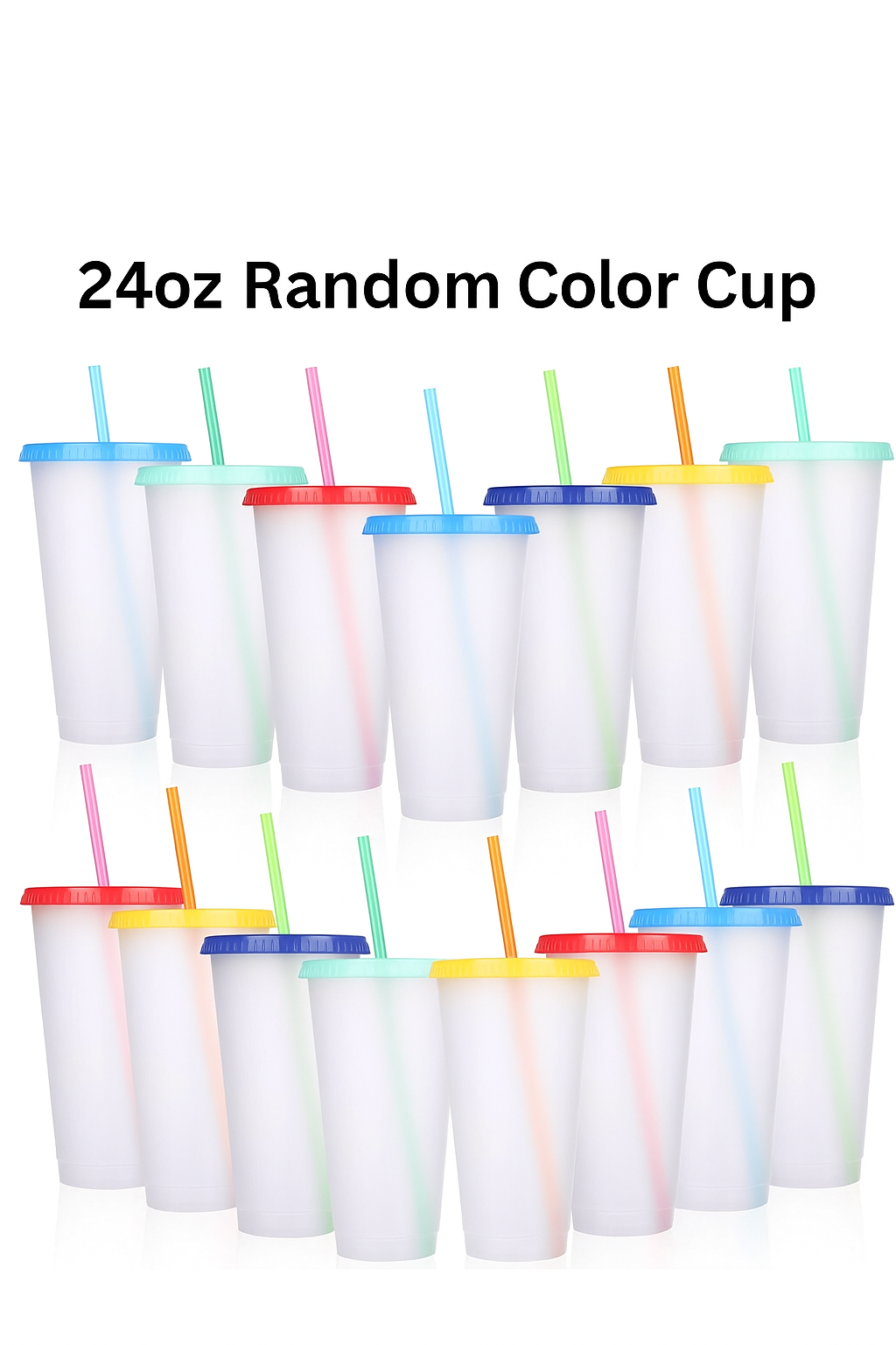 Ab. 24oz Non Double Wall Random Color Cup with Decal options. Cannot add glitter.